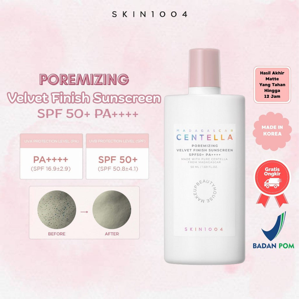 SKIN1004 Poremizing Velvet Finish Sunscreen